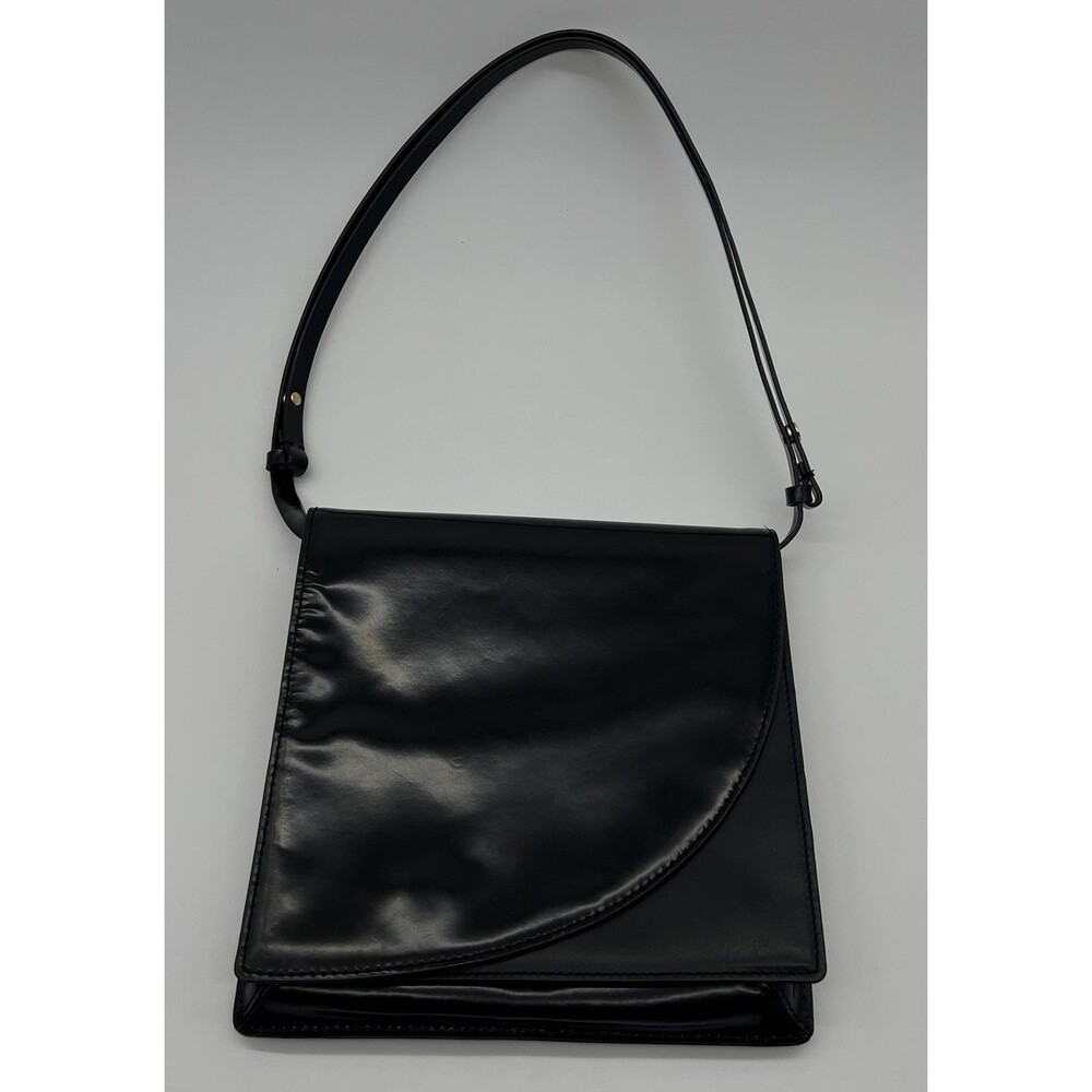 Kate Spade Saturday Flat Crossbody Purse Black Double Flap